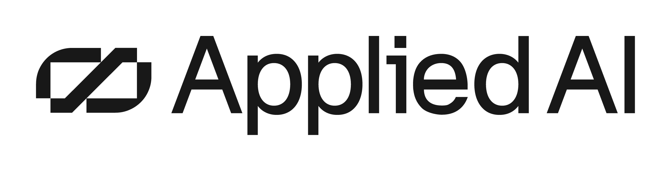 AppliedAI wordmark, black